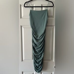 WINDSOR - Ruched Midi Dress